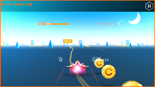 Sky Rusher King : SpeedRace King (vertical ramp) screenshot