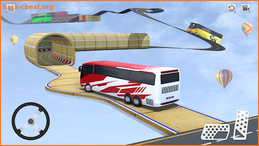 Sky Stunt 3d Driving Bus Games screenshot