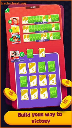 Sky Trick: Fun Skyjo Card Game screenshot
