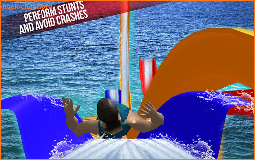 Sky Water Slide Flip Adventure Diving Stunts screenshot