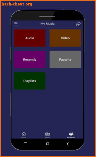SkyBeat Radio Music Player screenshot