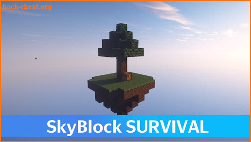 Skyblock Survival Map for Minecraft PE screenshot
