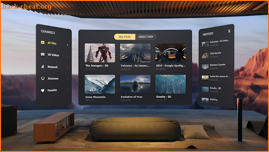 SKYBOX VR Video Player screenshot