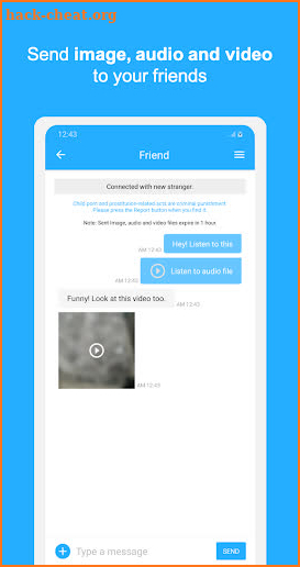 SkyChat - Anonymous Chat screenshot