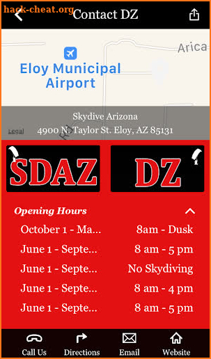 Skydive AZ screenshot