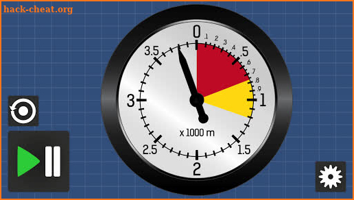 Skydive Training Altimeter screenshot
