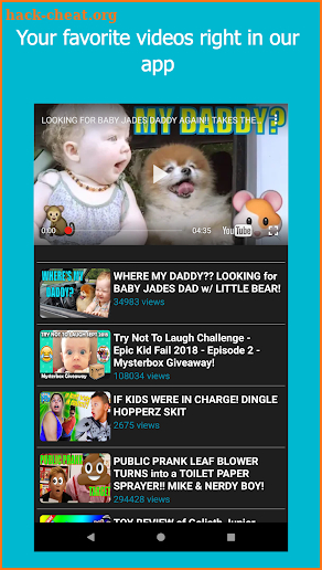 Skylander Boy and Girl Videos screenshot