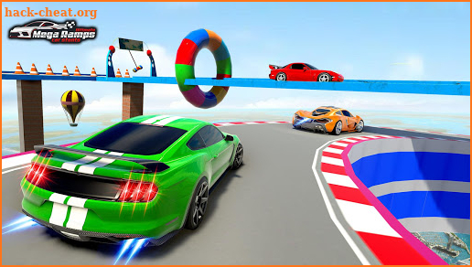 Skyline Car Stunts : Mega Ramp Stunt Racing Games screenshot