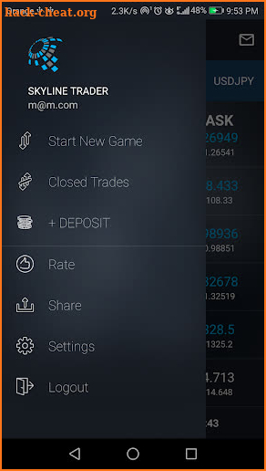 Skyline Trader Game screenshot