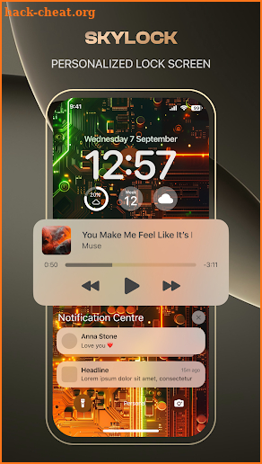 SkyLock - Lock Screen screenshot