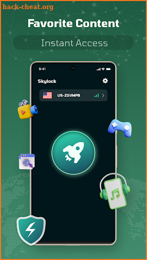 Skylock : Safe & Fast Proxy screenshot