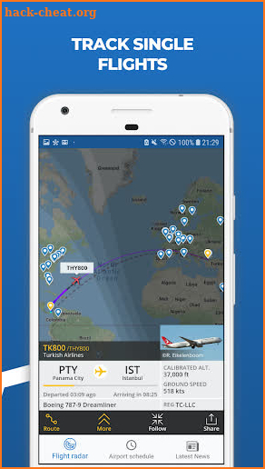 Skyradar: Live Flight Tracker & Flightradar screenshot