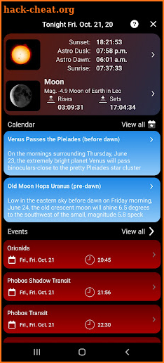 SkySafari 7 Pro screenshot