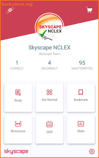 Skyscape NCLEX RN screenshot