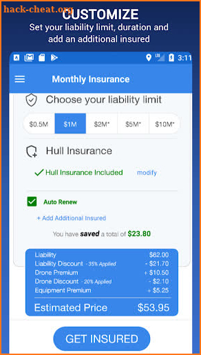SkyWatch.AI - Drone Insurance On-Demand screenshot