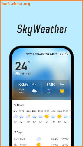 SkyWeather screenshot