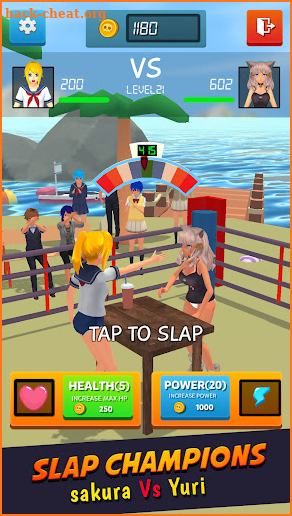 Slap Champ Sakura High School screenshot