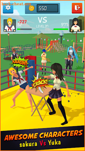Slap Champ Sakura High School screenshot