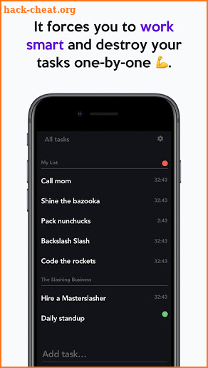 Slash List screenshot