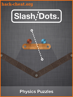 Slash/Dots.  Physics Puzzle screenshot
