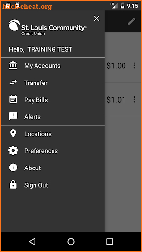 SLCCU Mobile Banking screenshot