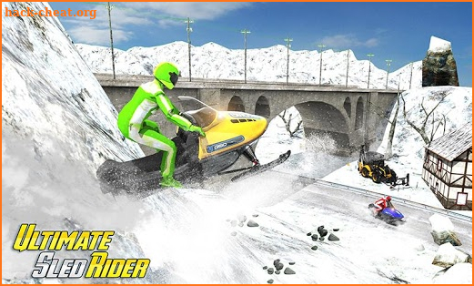 Sledge Racing Mountain Slide - Winter Sport screenshot