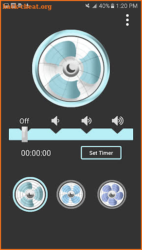 Sleep Aid Fan - White Noise Fan Background Sounds screenshot