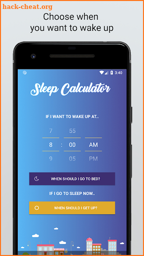 Sleep Calculator screenshot