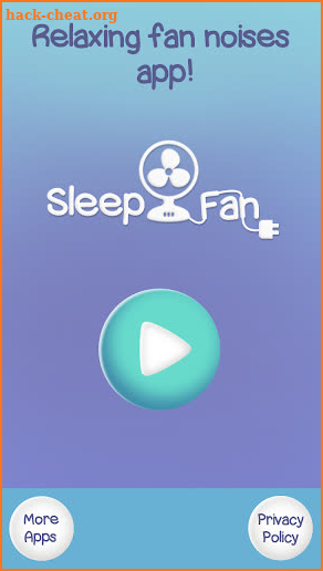 Sleep Fan App screenshot