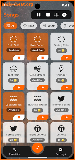 Sleep Heaven: Rainny Sound screenshot