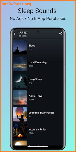 Sleep Sounds : Natural Sounds screenshot
