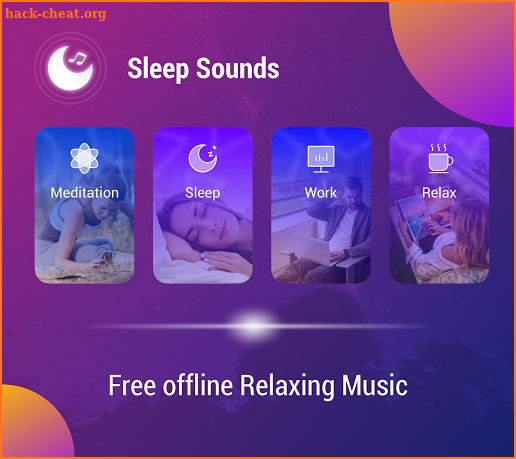 Sleep Sounds - sleep music, meditation&relax music screenshot