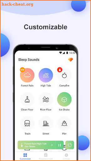 Sleep Sounds -  White Noise & Relax Melodies screenshot
