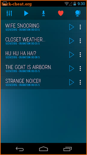 Sleep Talk Recorder screenshot