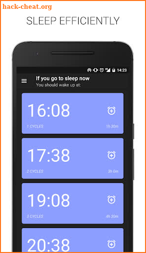 Sleep Time - Cycle Alarm Timer screenshot