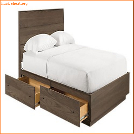 Sleeping Bed Design with Storage screenshot
