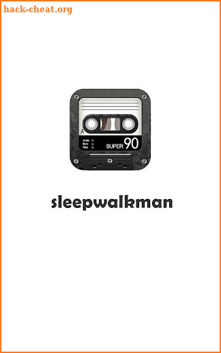 SleepWalkman-sleep sounds screenshot