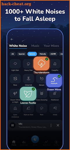 Sleepway: Sleep Tracker, Sound screenshot