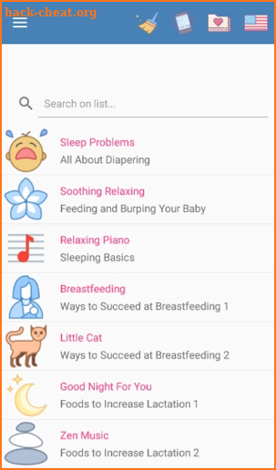 Sleepy - Sounds, Lullabies, Musics for Baby Sleep screenshot