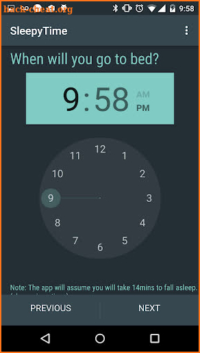 SleepyTime Plus screenshot