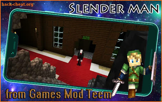 Slender Man Minecraft Enderman screenshot