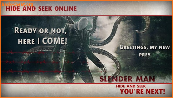 Slenderman Hide & Seek Online screenshot