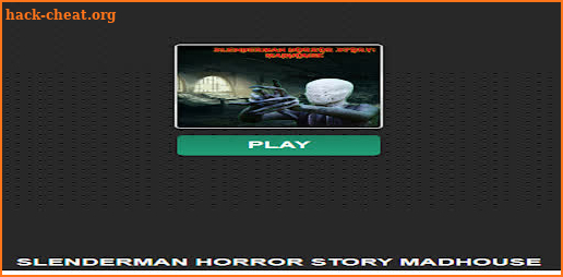 SLENDERMAN HORROR STORY MADHOUSE screenshot