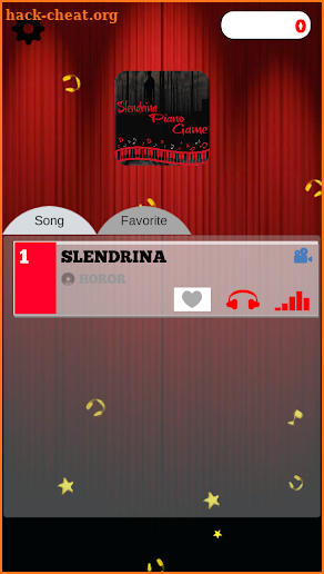 Slendrina Piano Tiles Game screenshot