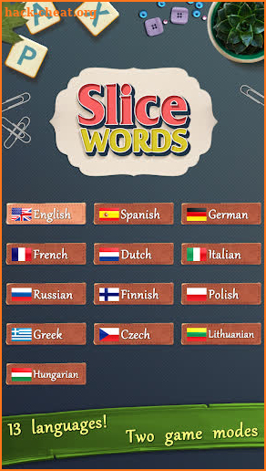 Slice Words screenshot