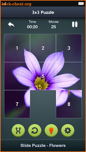 Slide Puzzle - Flowers Sliding screenshot