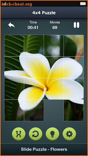Slide Puzzle - Flowers Sliding screenshot