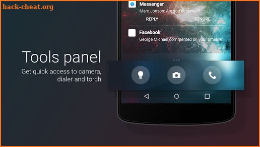 Slide to unlock - Lock screen screenshot