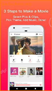 SlidePlus: Photo Video Maker +Slideshow with Music screenshot
