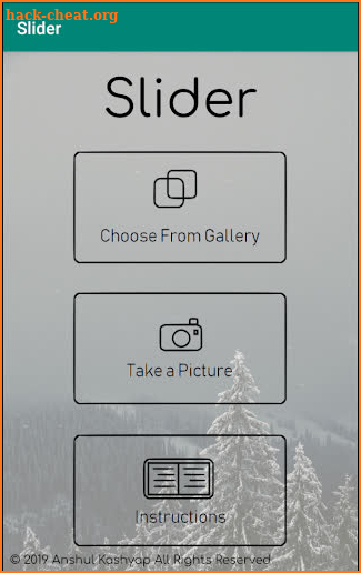 Slider screenshot